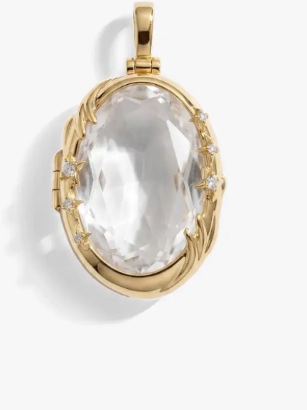 Awe Inspired Mystic Portal Locket in 14K Gold Vermeil